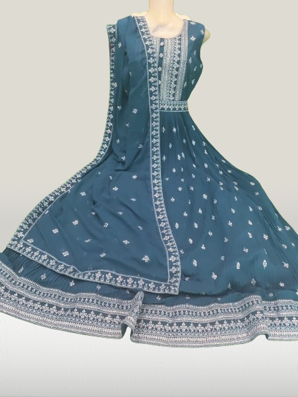 Nazia one piece party wear
