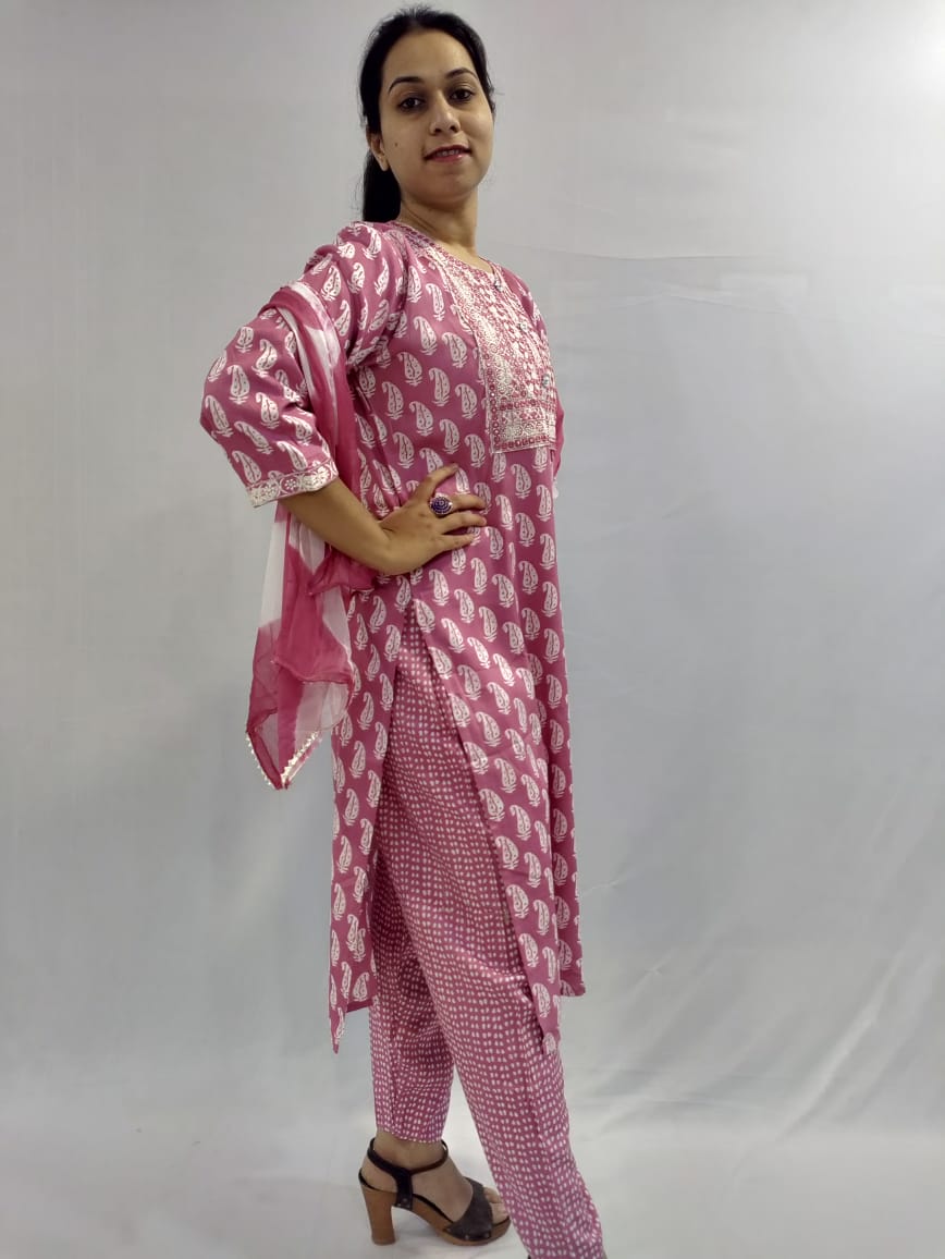 Neetu Kurti, Pant and Dupatta Set