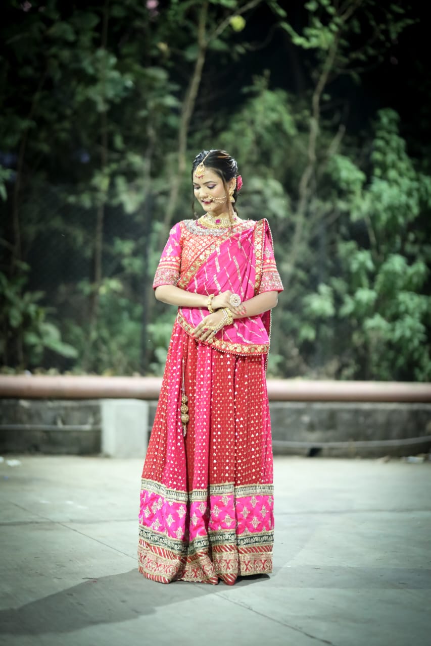 Kiran Party Wear Ghagra Choli Dress