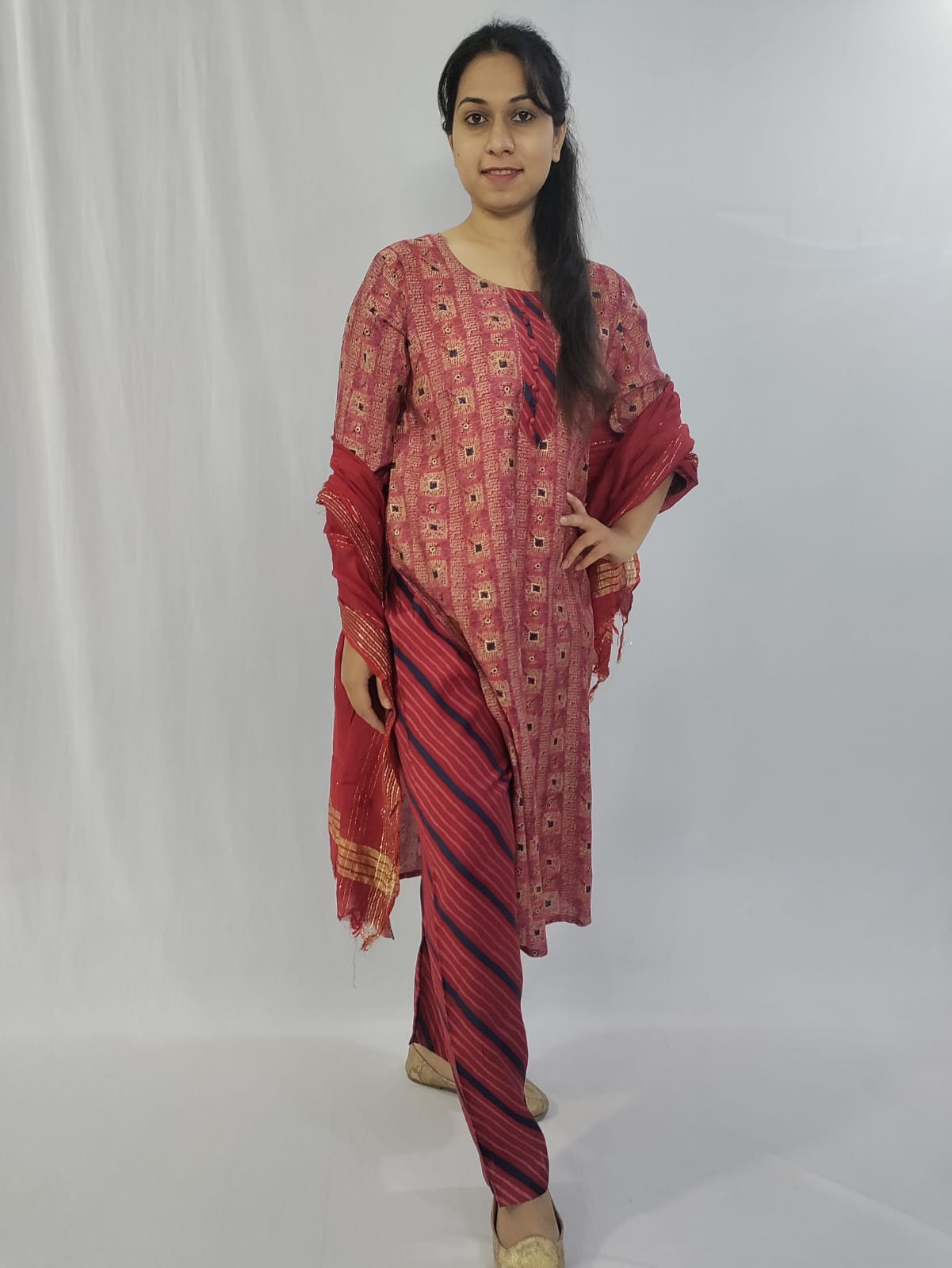 Neetu Kurti, Pant and Dupatta Set