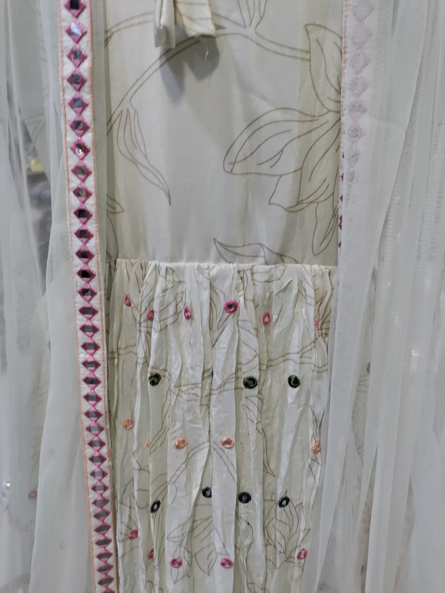 Nazia One Piece Dress with Dupatta