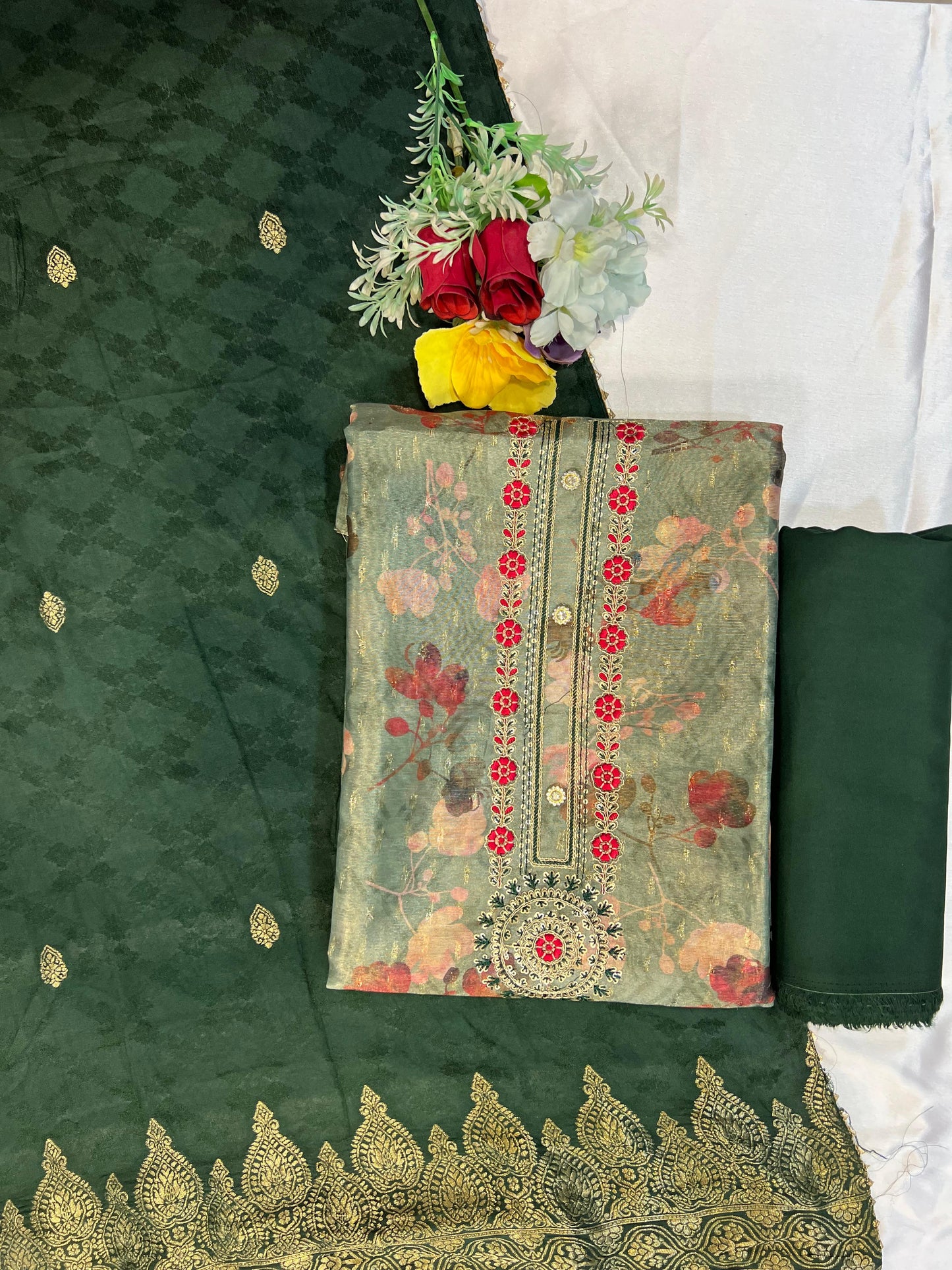 Kartiki Un-Stitched Dress Material