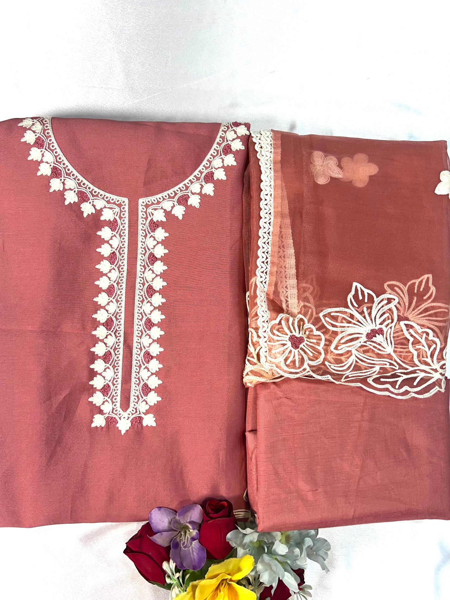 Sushila unstiched dress material