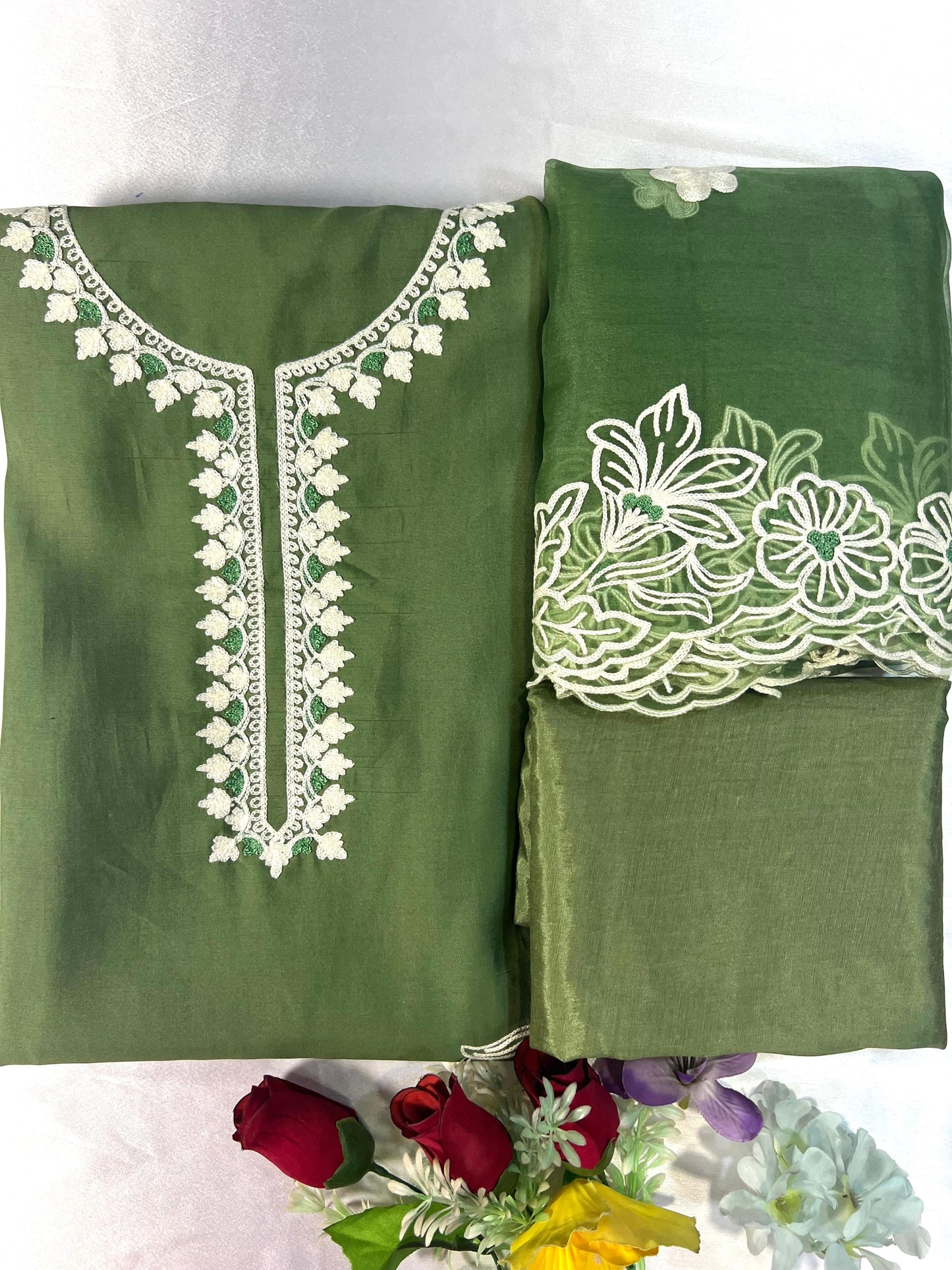 Sushila unstiched dress material