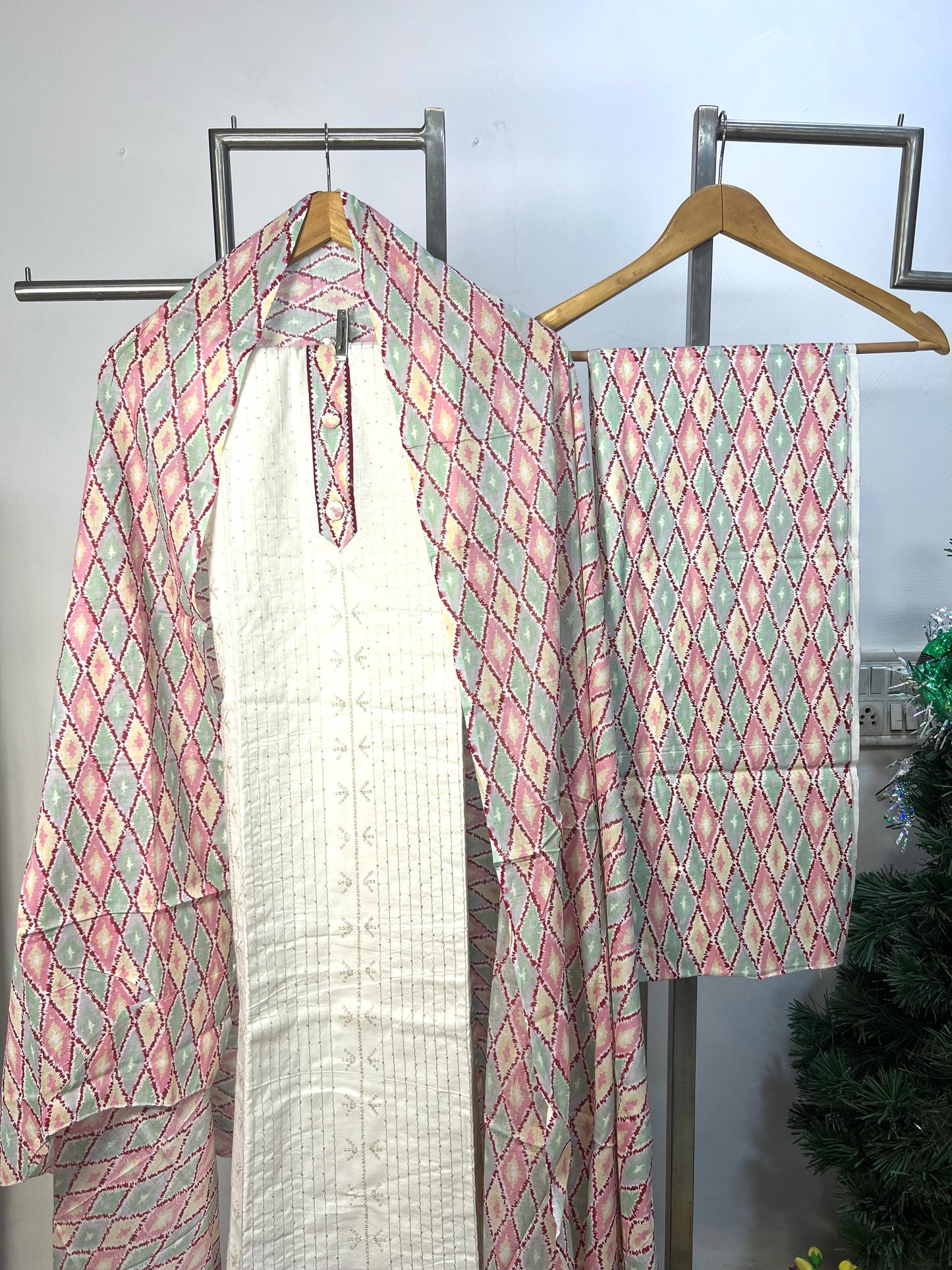 Bharati Unstitched Dress Material