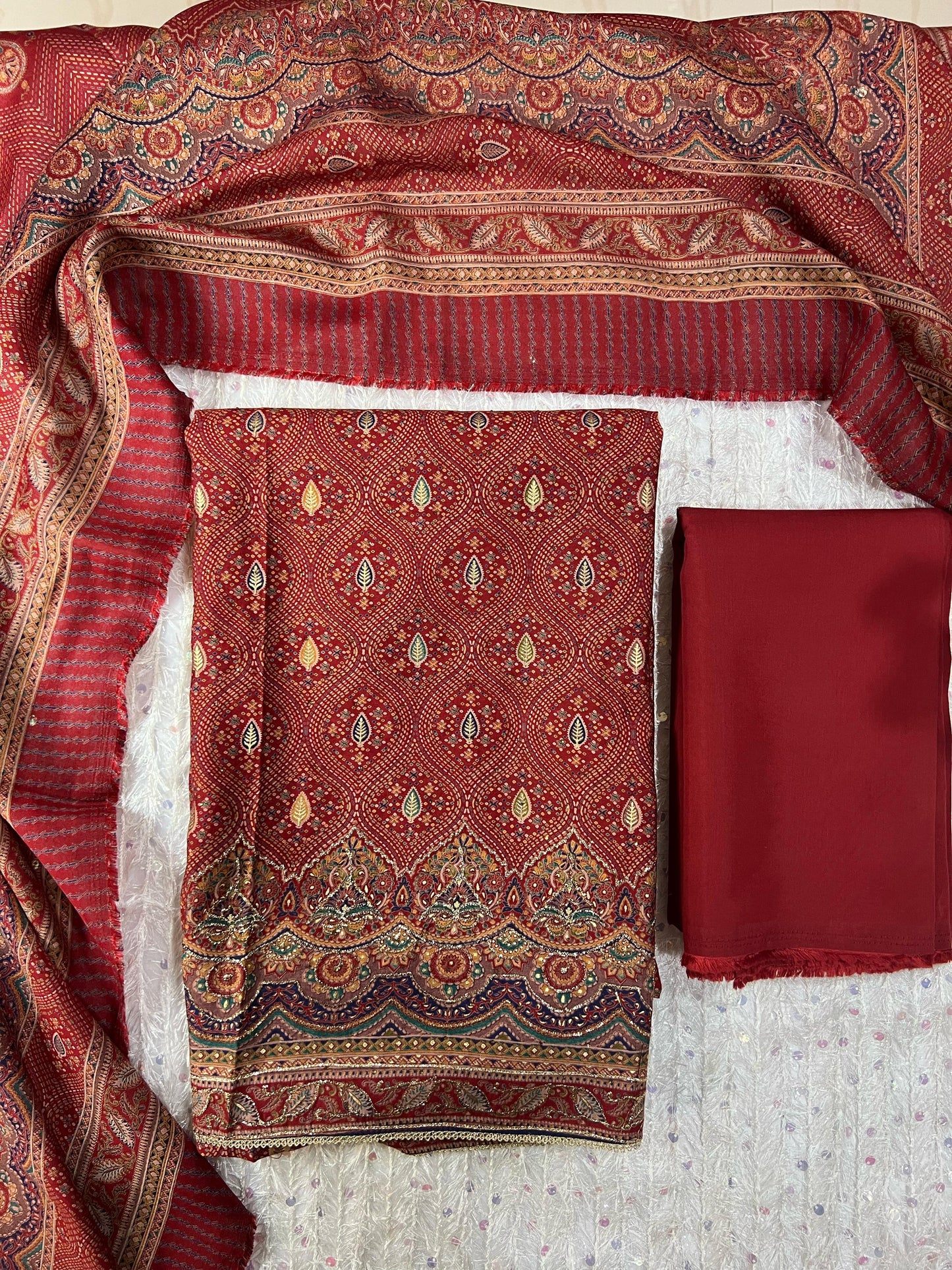 Sitara Unstitched Dress Material