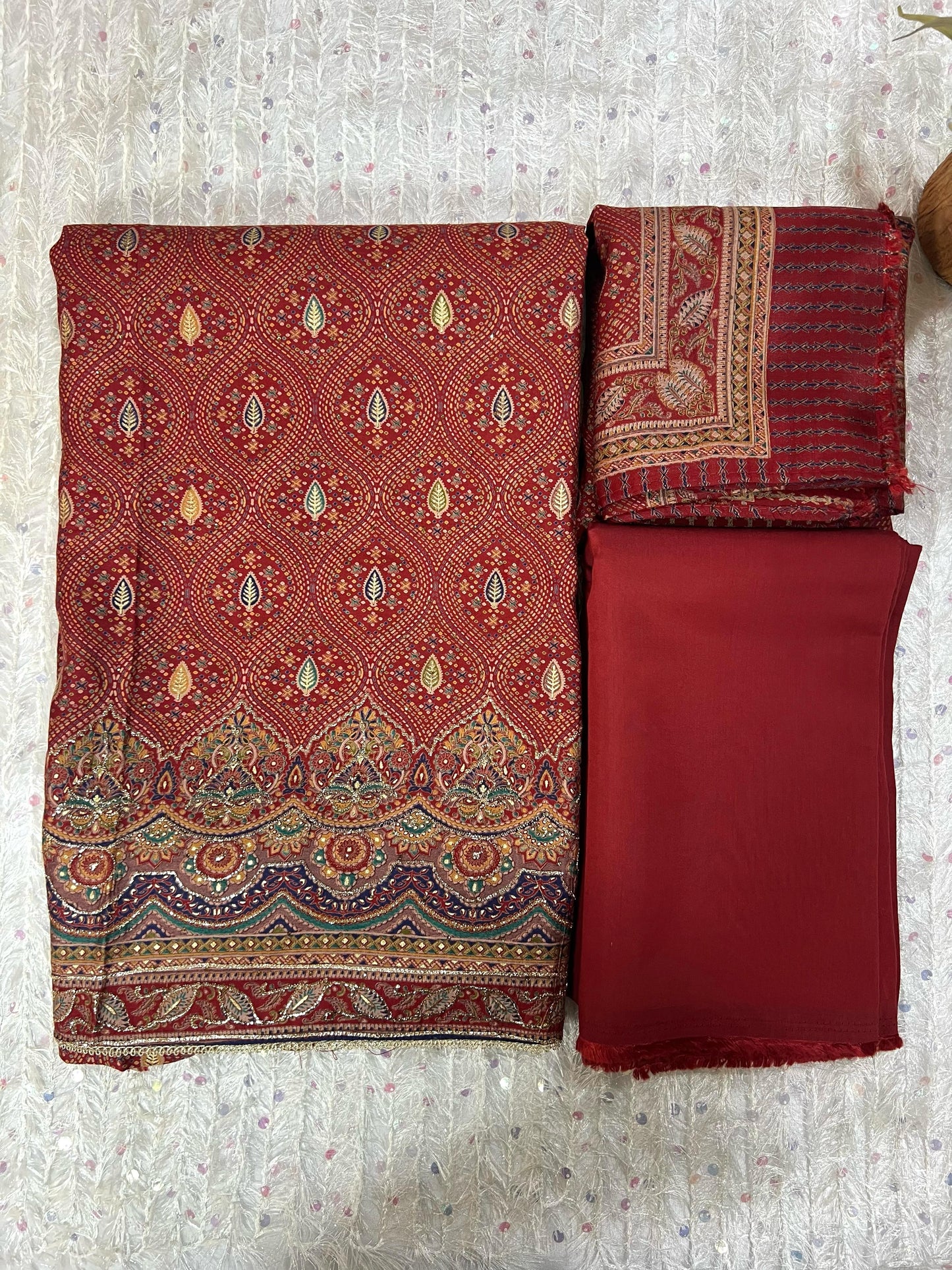 Sitara Unstitched Dress Material