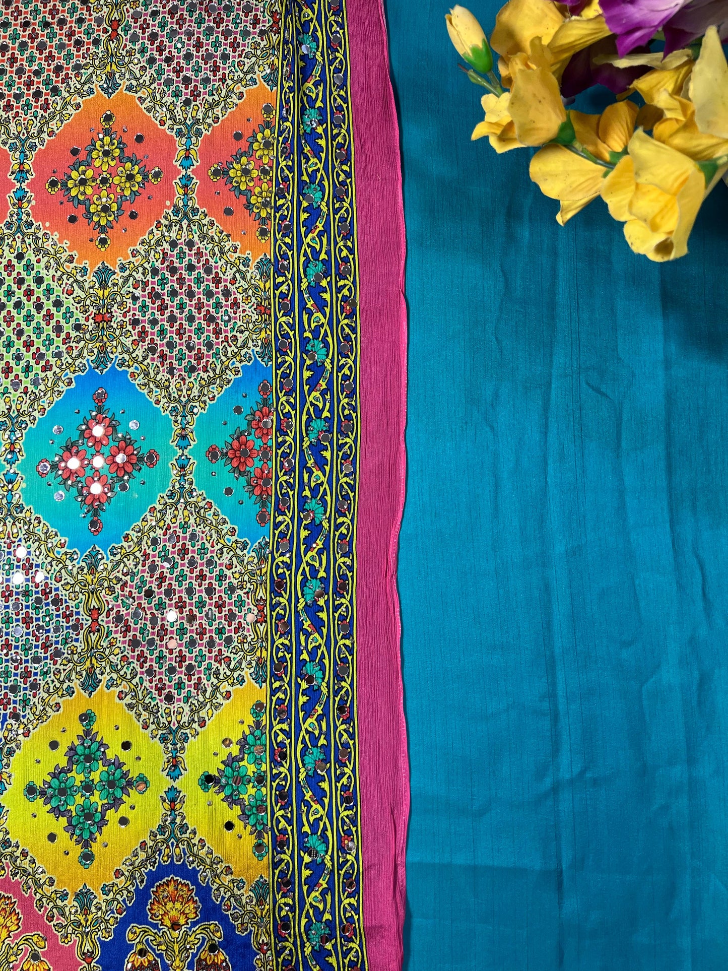 Bindu Unstitched Dress Material