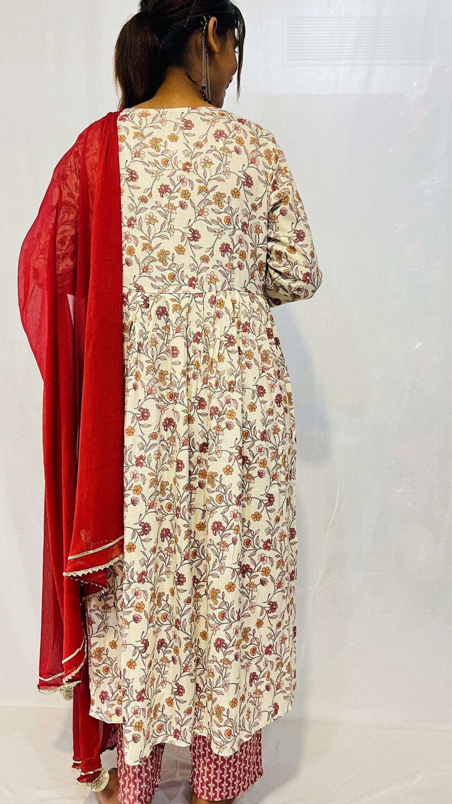 Neetu Kurti, Plazo Pant and Dupatta Set