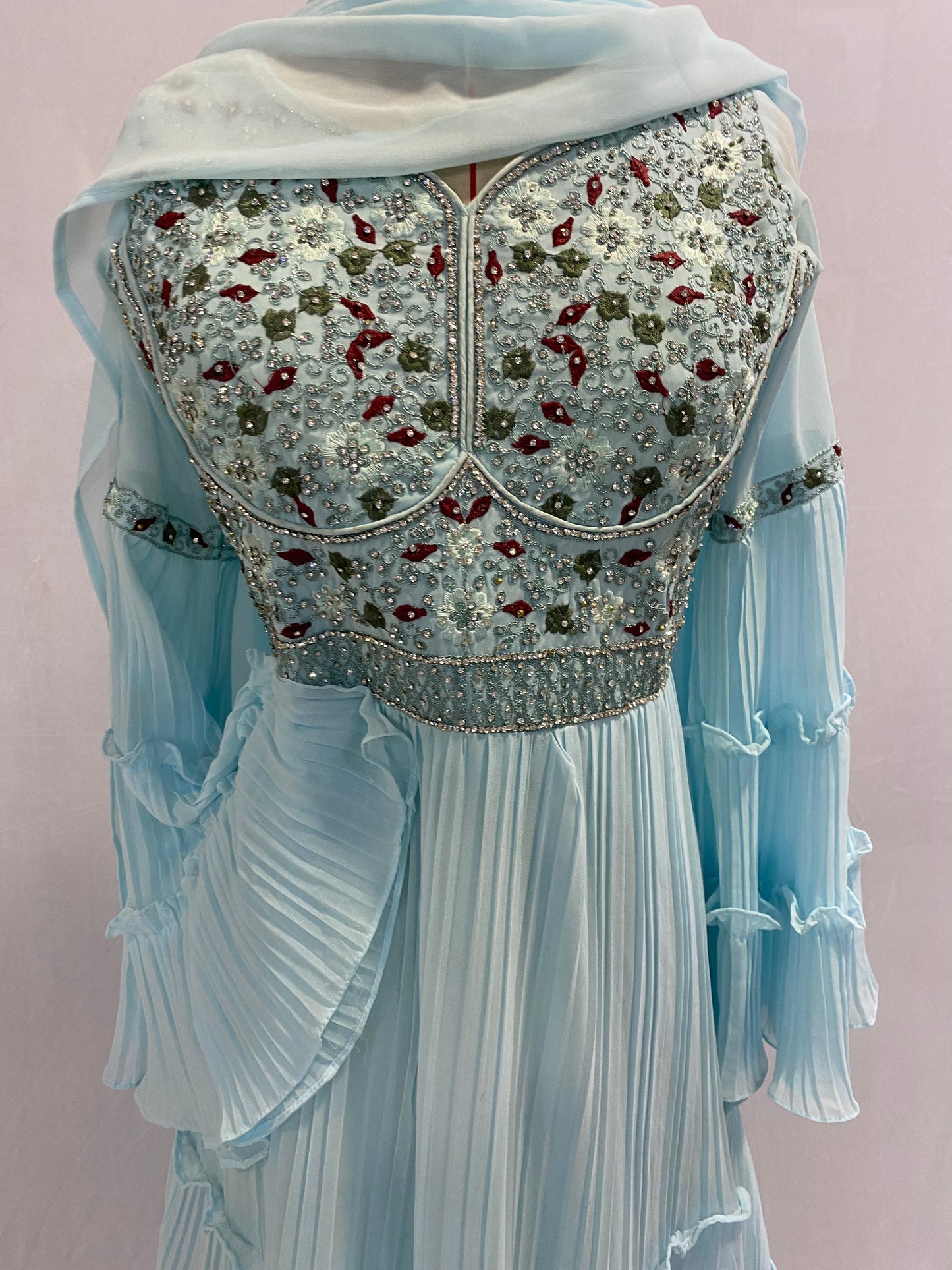 Nazia One Piece Dress with Dupatta