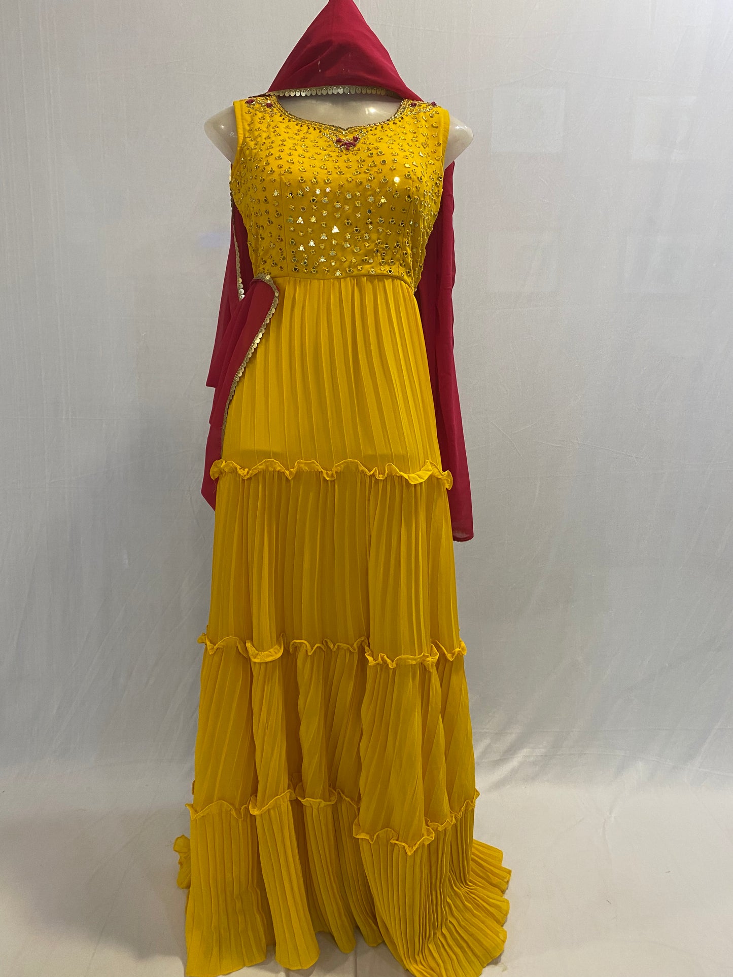 Nazia One Piece Dress with Dupatta
