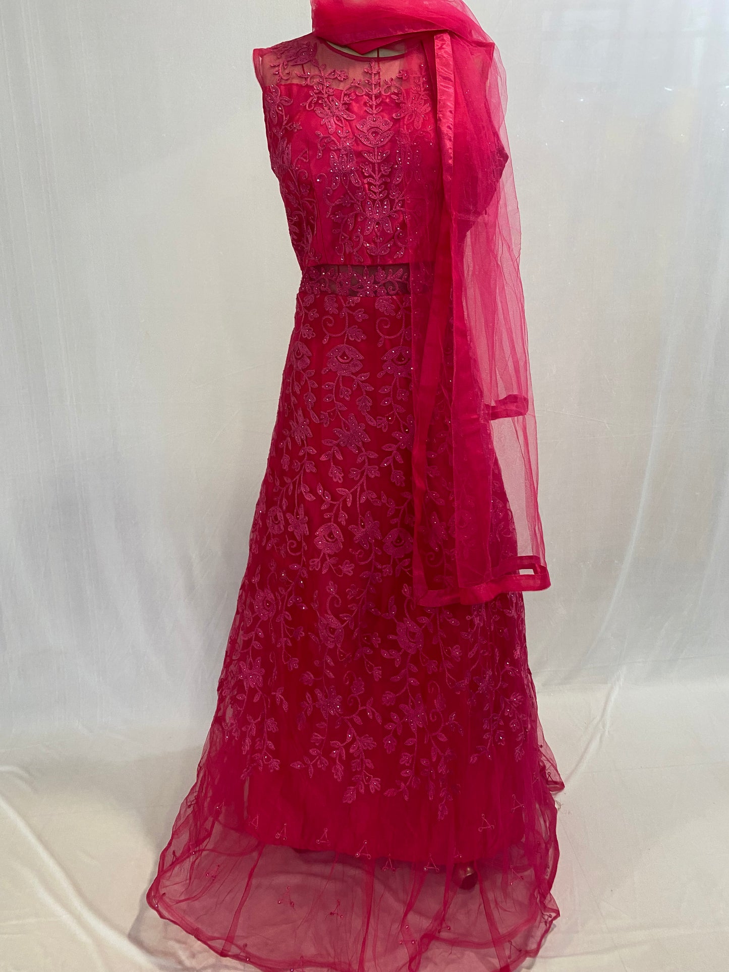 Nazia One Piece Dress with Dupatta