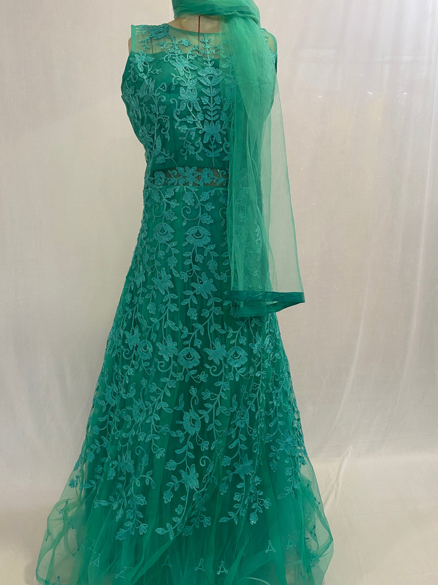Nazia One Piece Dress with Dupatta