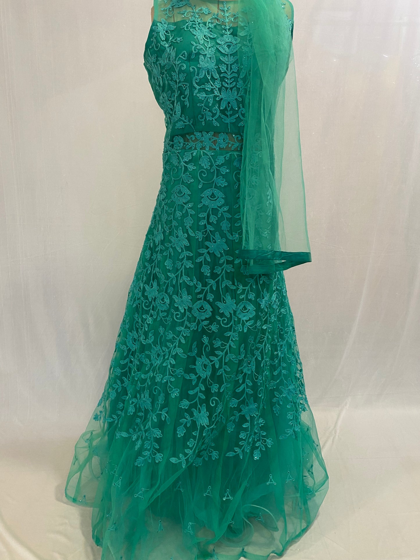 Nazia One Piece Dress with Dupatta