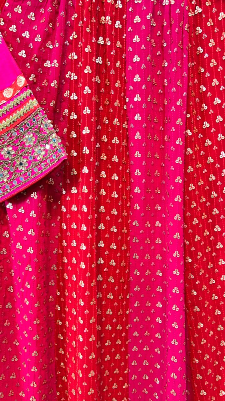Kiran Party Wear Ghagra Choli Dress