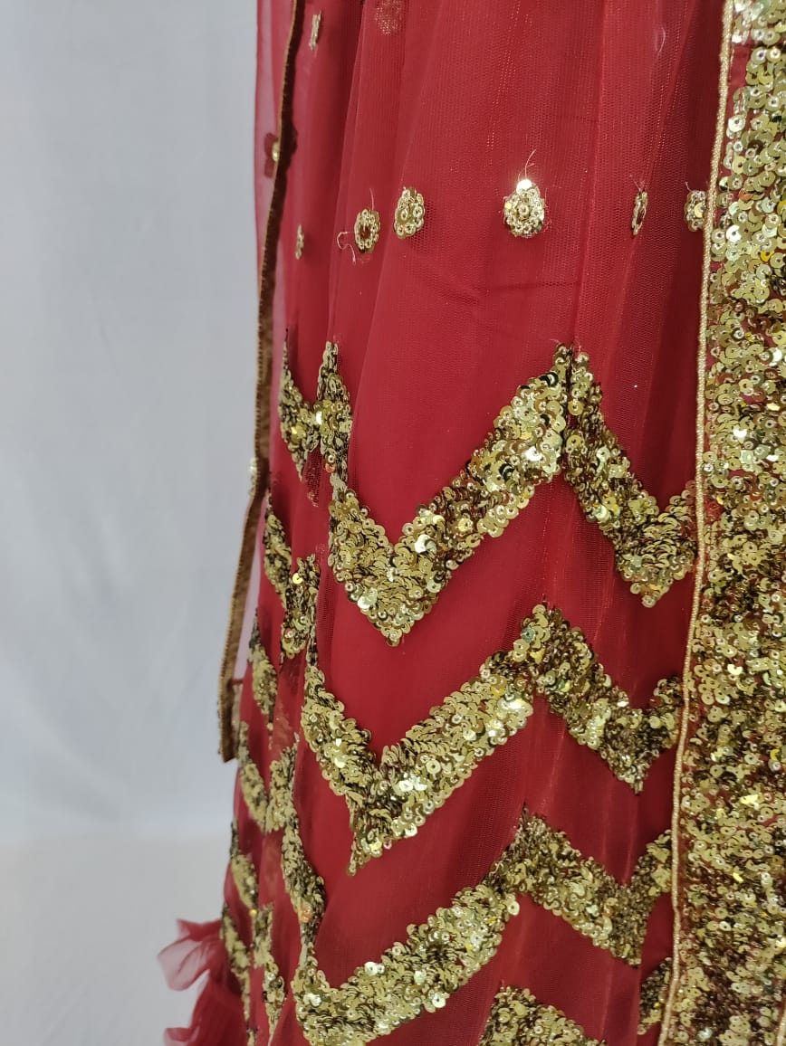 Party Wear One Piece with Dupatta