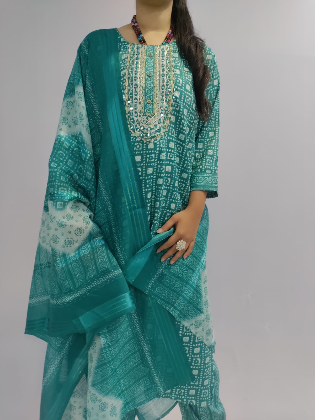 Kurti, Pant and Dupatta Set