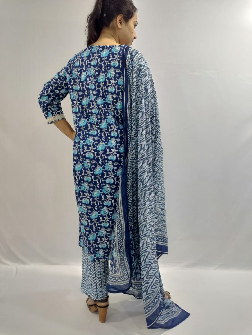 Kurti, Pant and Dupatta Set