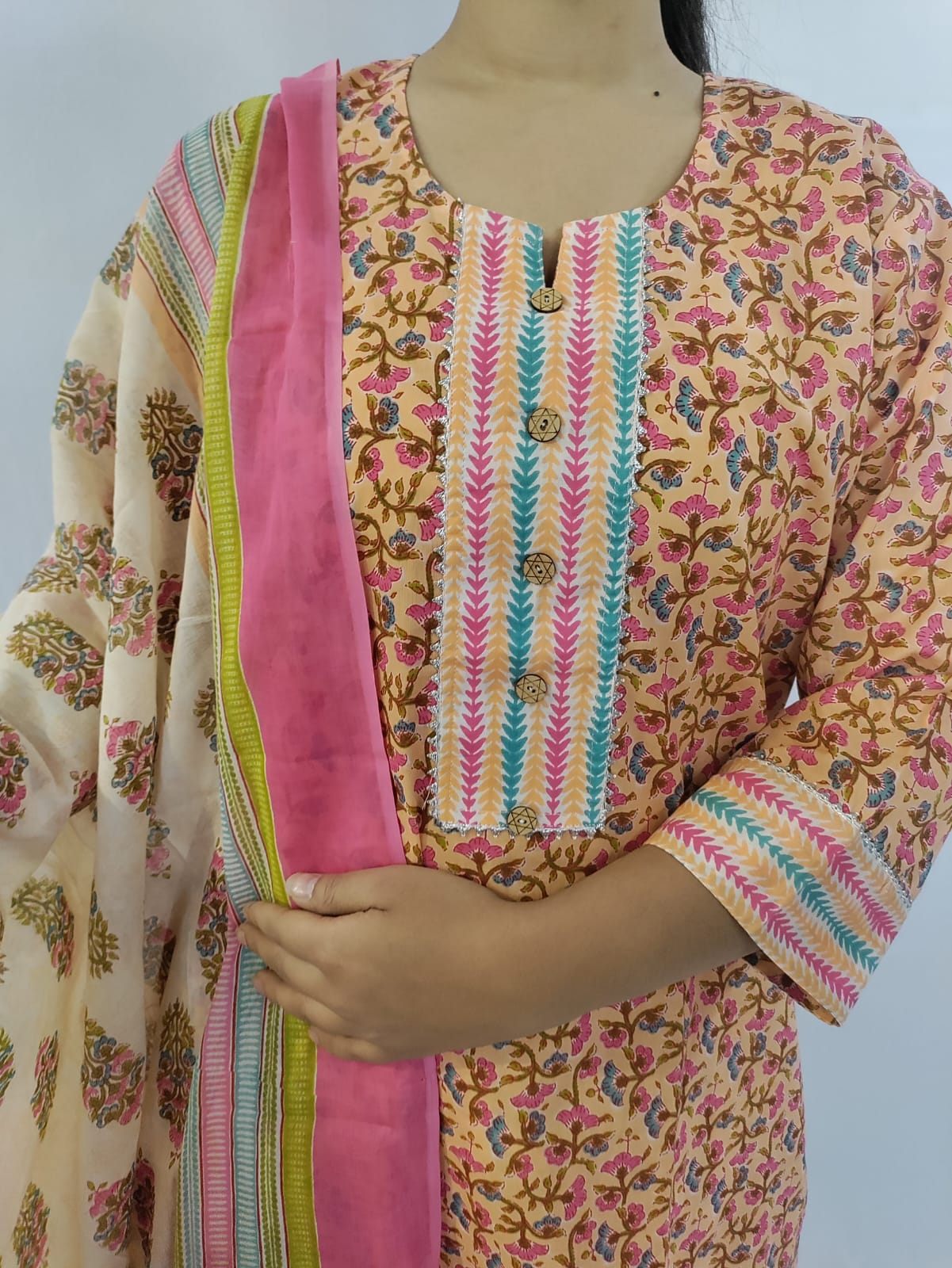 Kurti, Pant and Dupatta Set