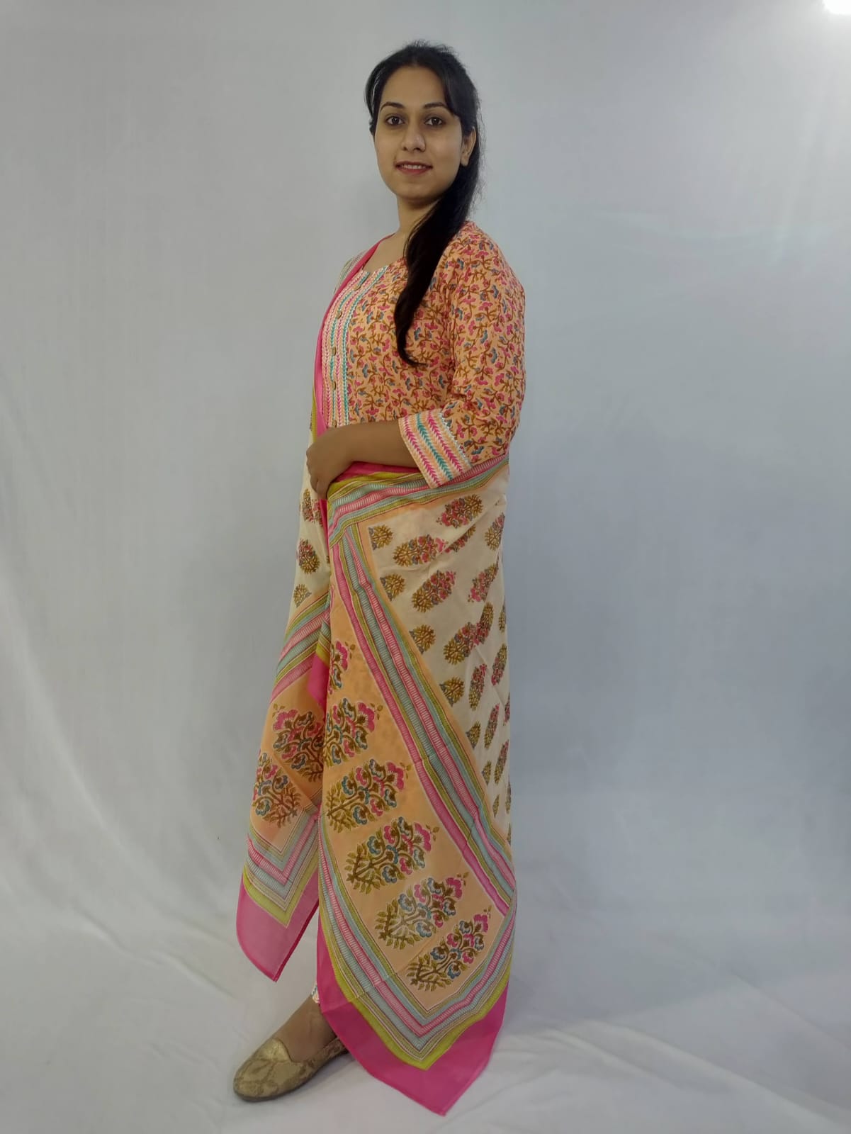 Kurti, Pant and Dupatta Set