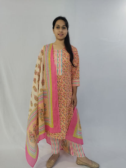 Kurti, Pant and Dupatta Set