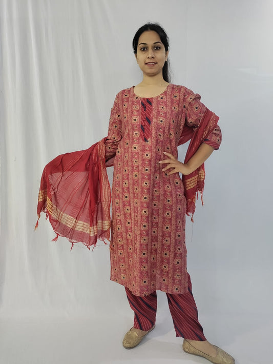 Kurti, Pant and Dupatta Set