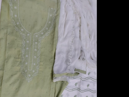 Unstiched Top, Bottom and Dupatta