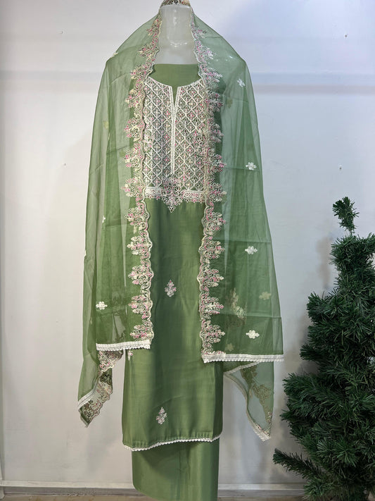Ankita Un-Stitched Dress Material