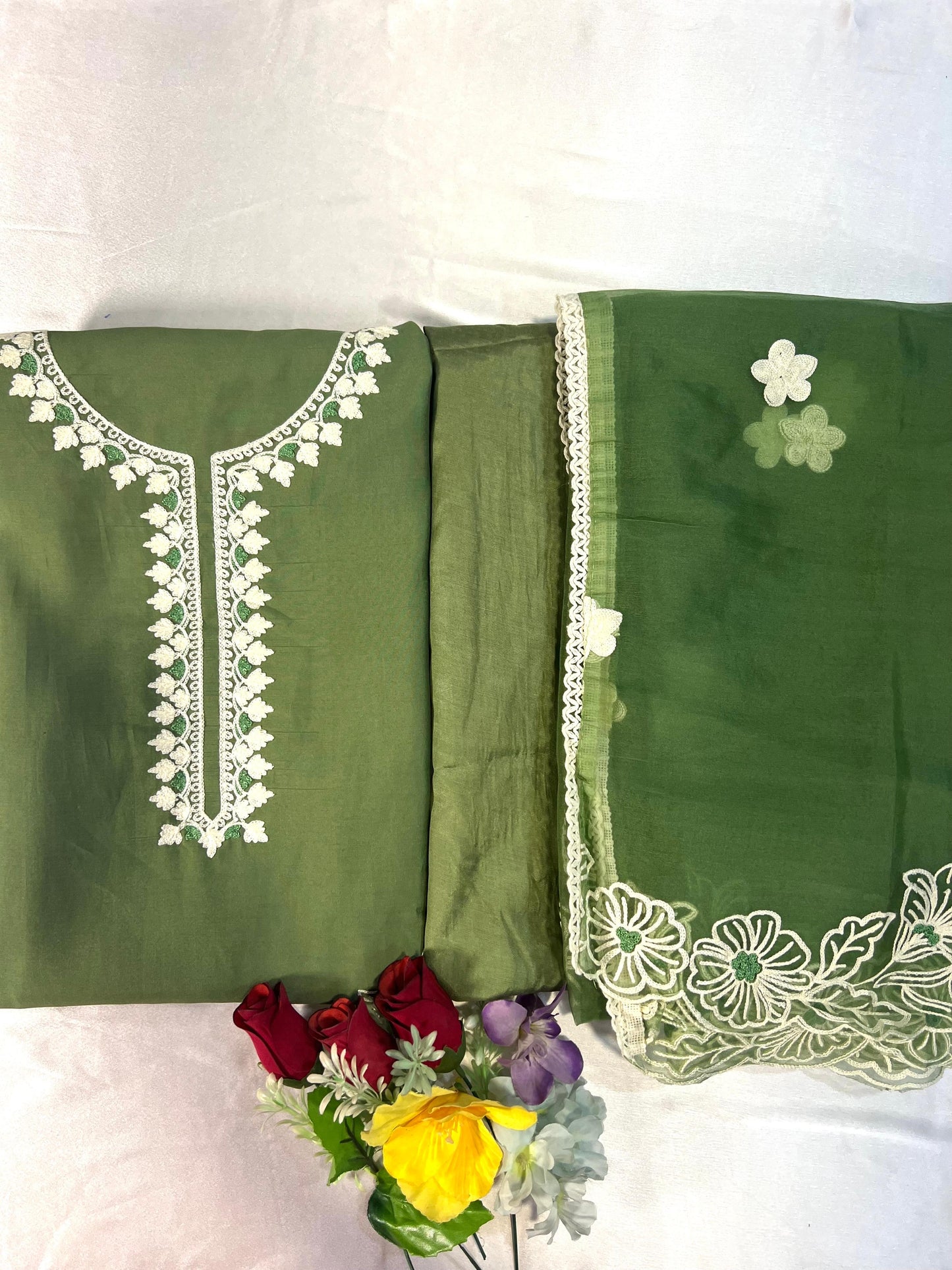 Sushila unstiched dress material