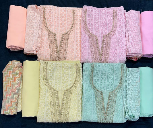 Teena Unstitched Dress Material