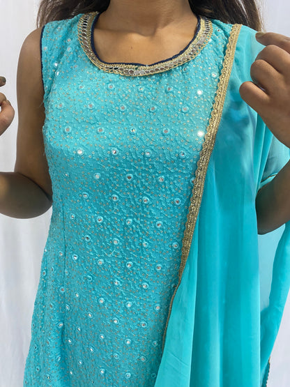 Party Wear Garara Dress