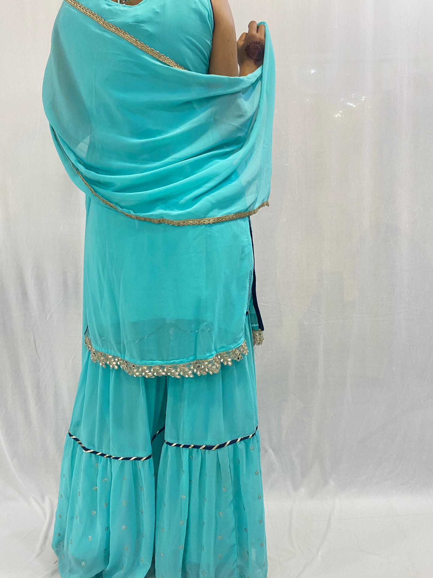 Party Wear Garara Dress