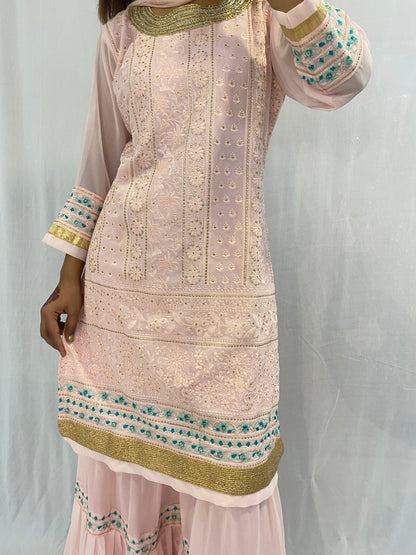 Party Wear Garara Dress