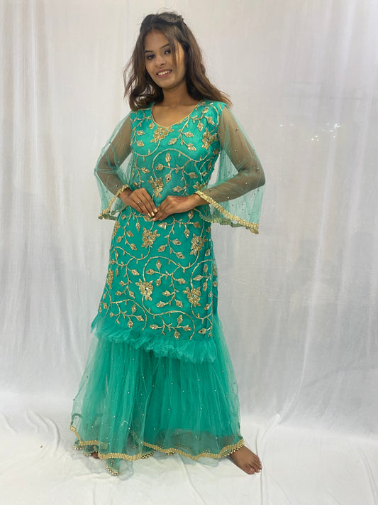 Party Wear Garara Dress