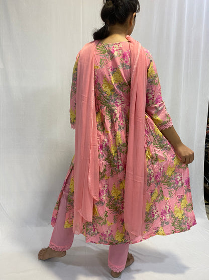 Kurti, Plazo Pant and Dupatta Set