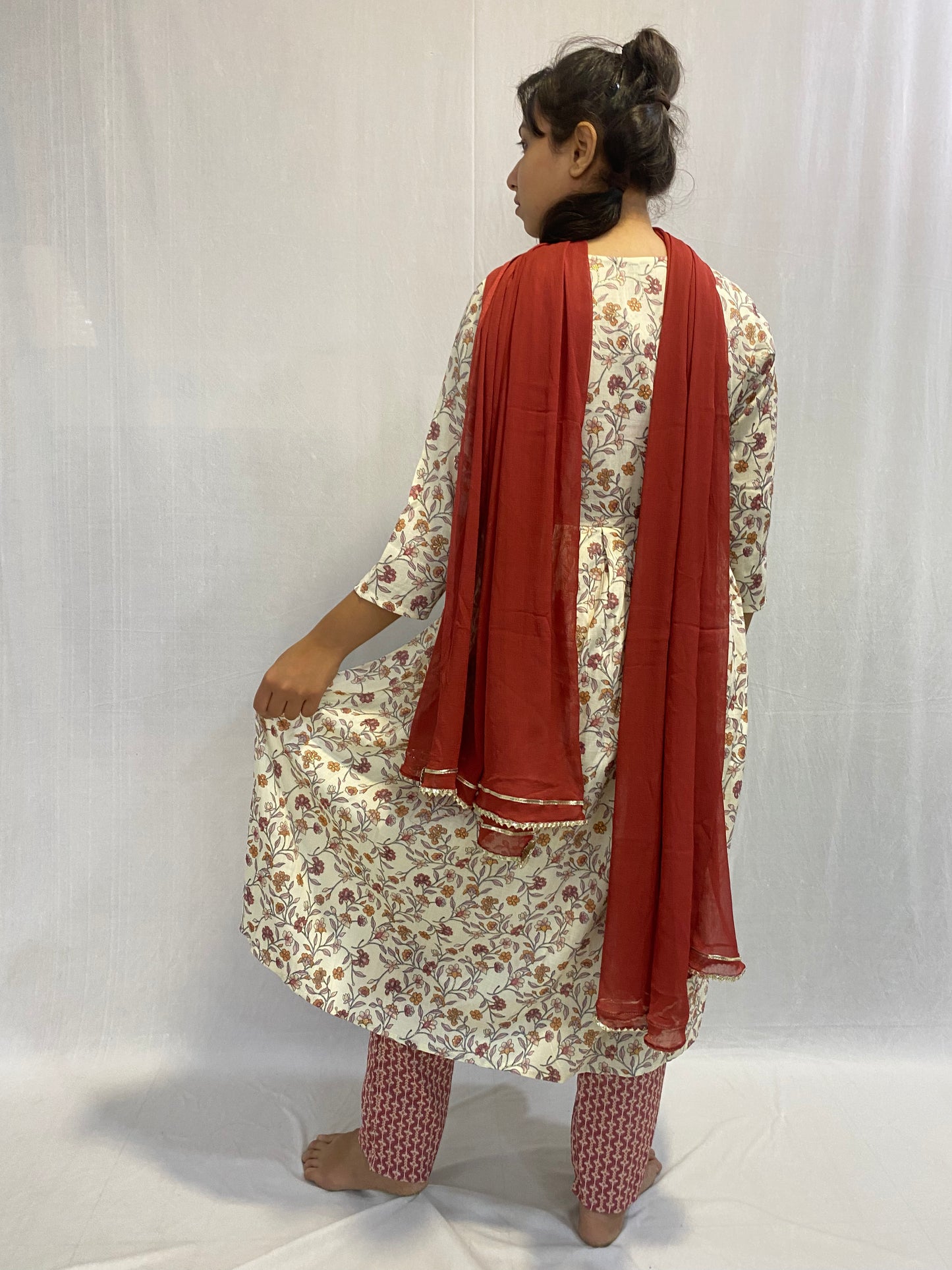 Kurti, Pant and Dupatta Set