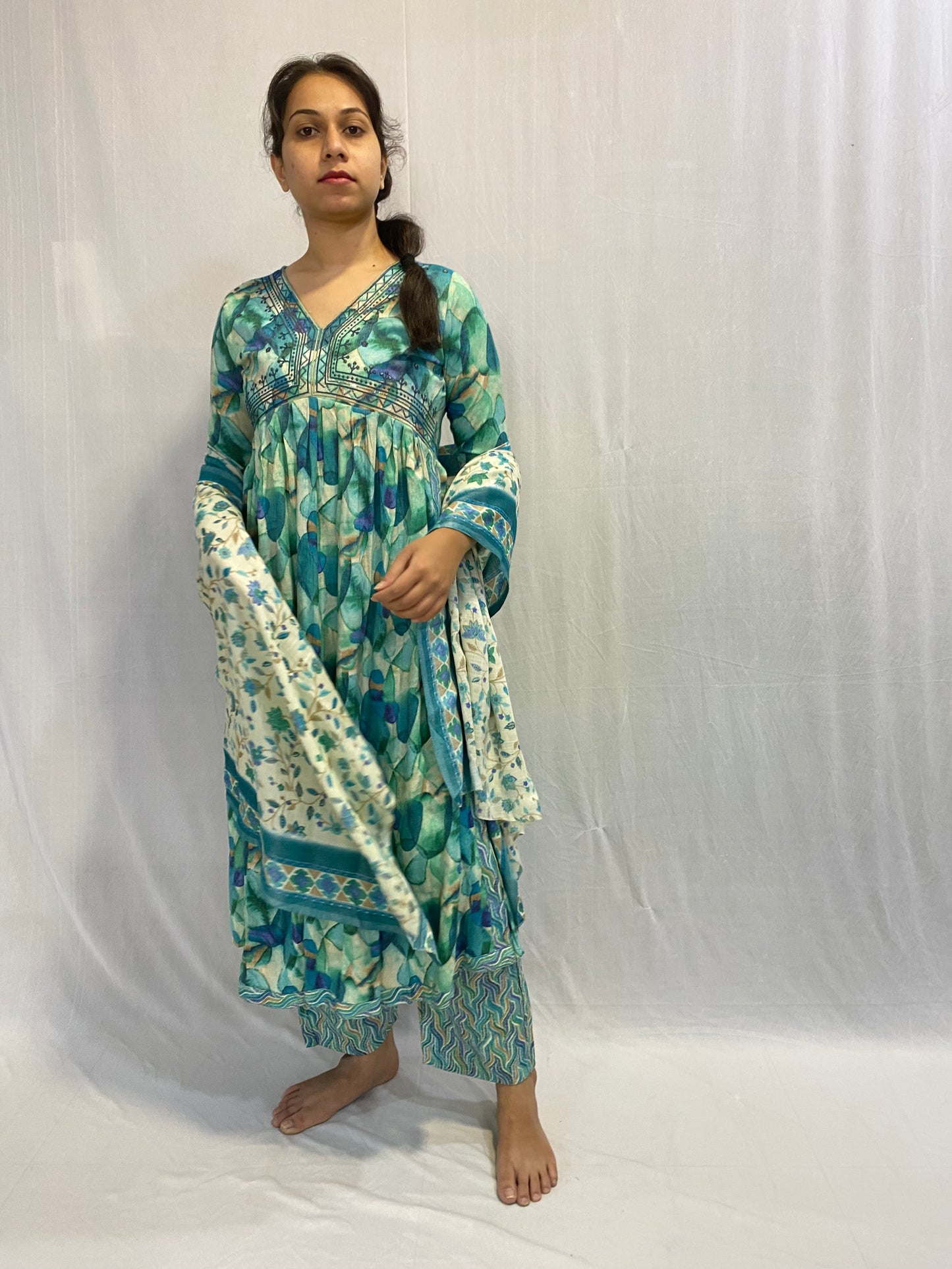 Kurti, Pant and Dupatta Set