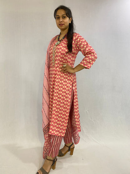 Kurti, Pant and Dupatta Set