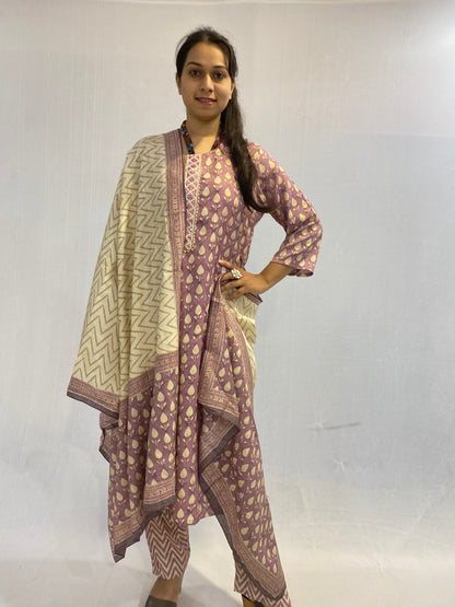 Kurti, Pant and Dupatta Set