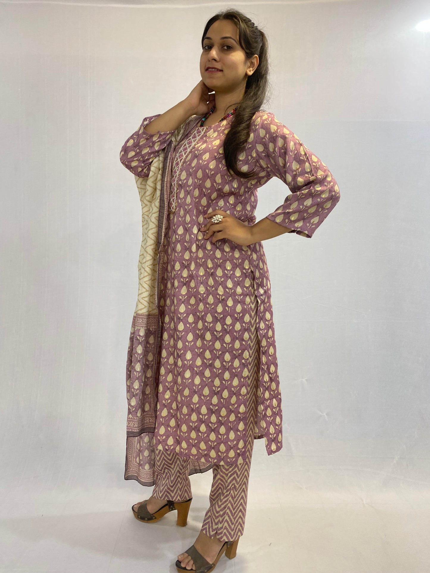 Kurti, Pant and Dupatta Set