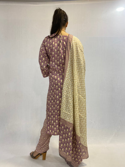 Kurti, Pant and Dupatta Set