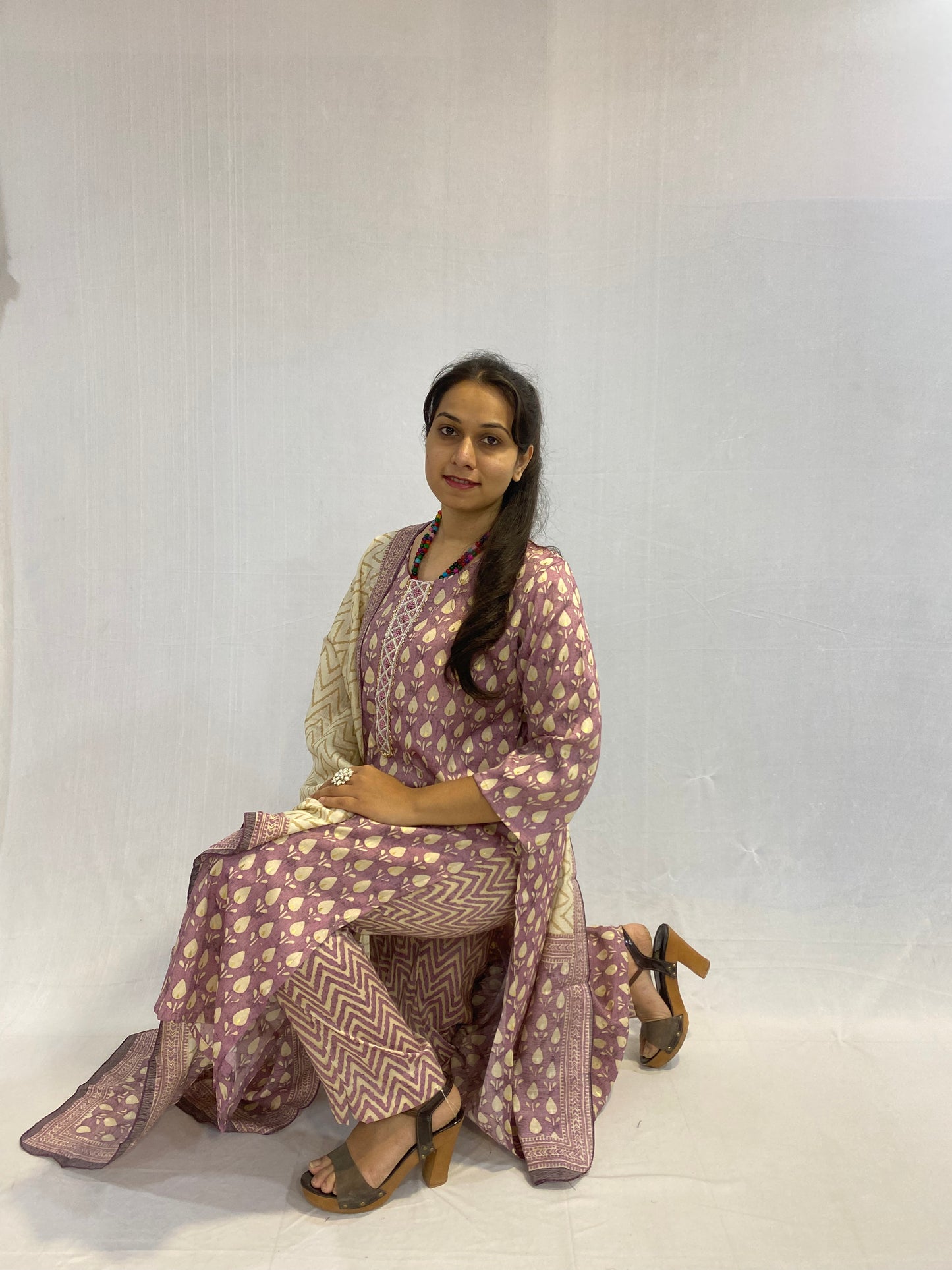 Kurti, Pant and Dupatta Set