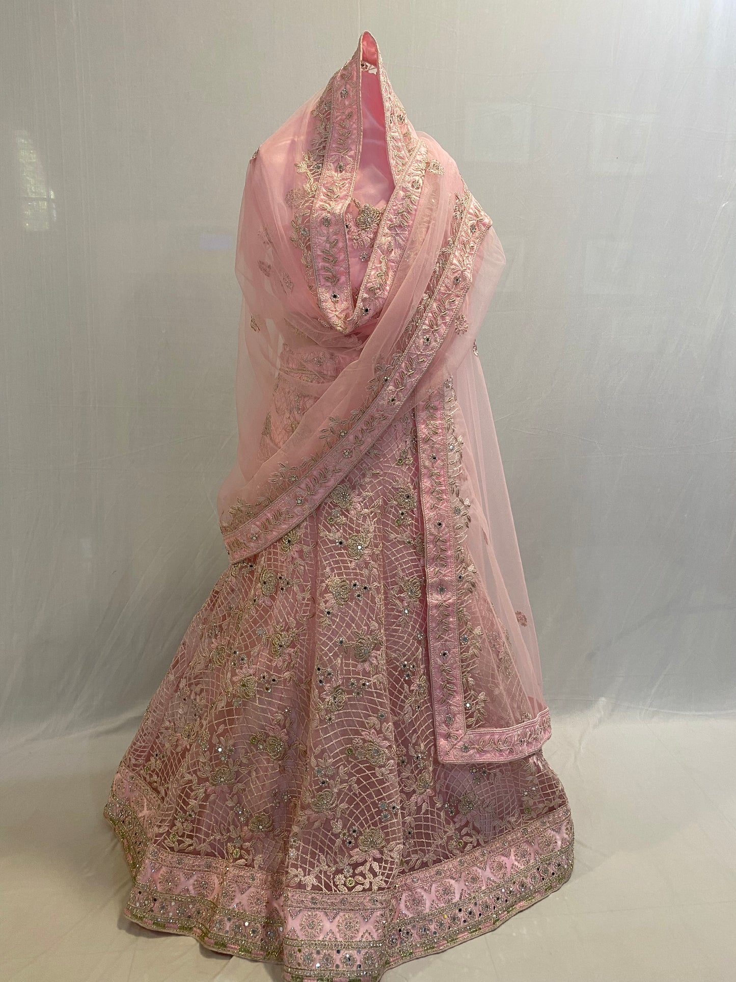 Unstitched Ghagra Choli (Lahenga Blouse)