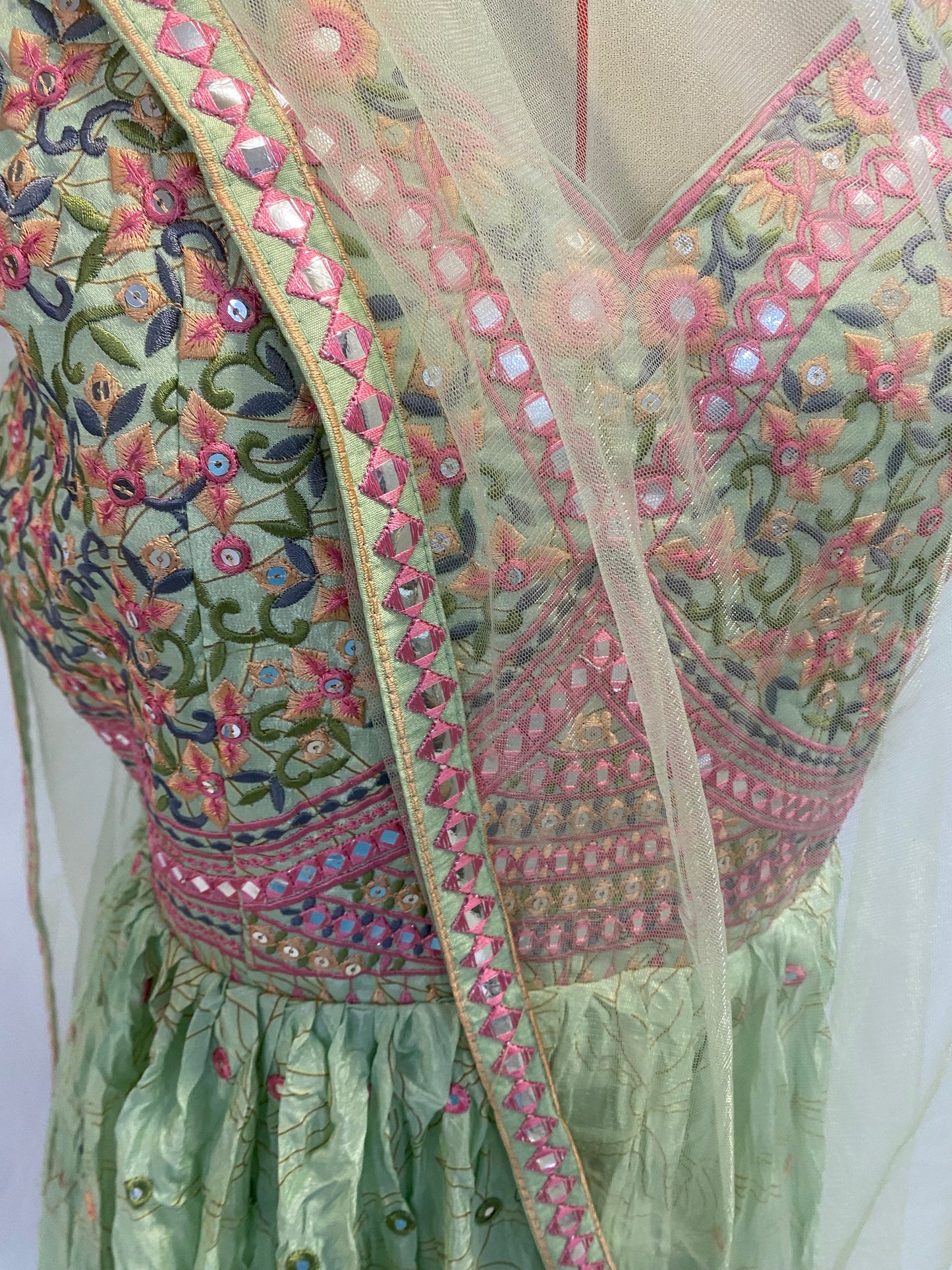 One Piece Dress with Dupatta