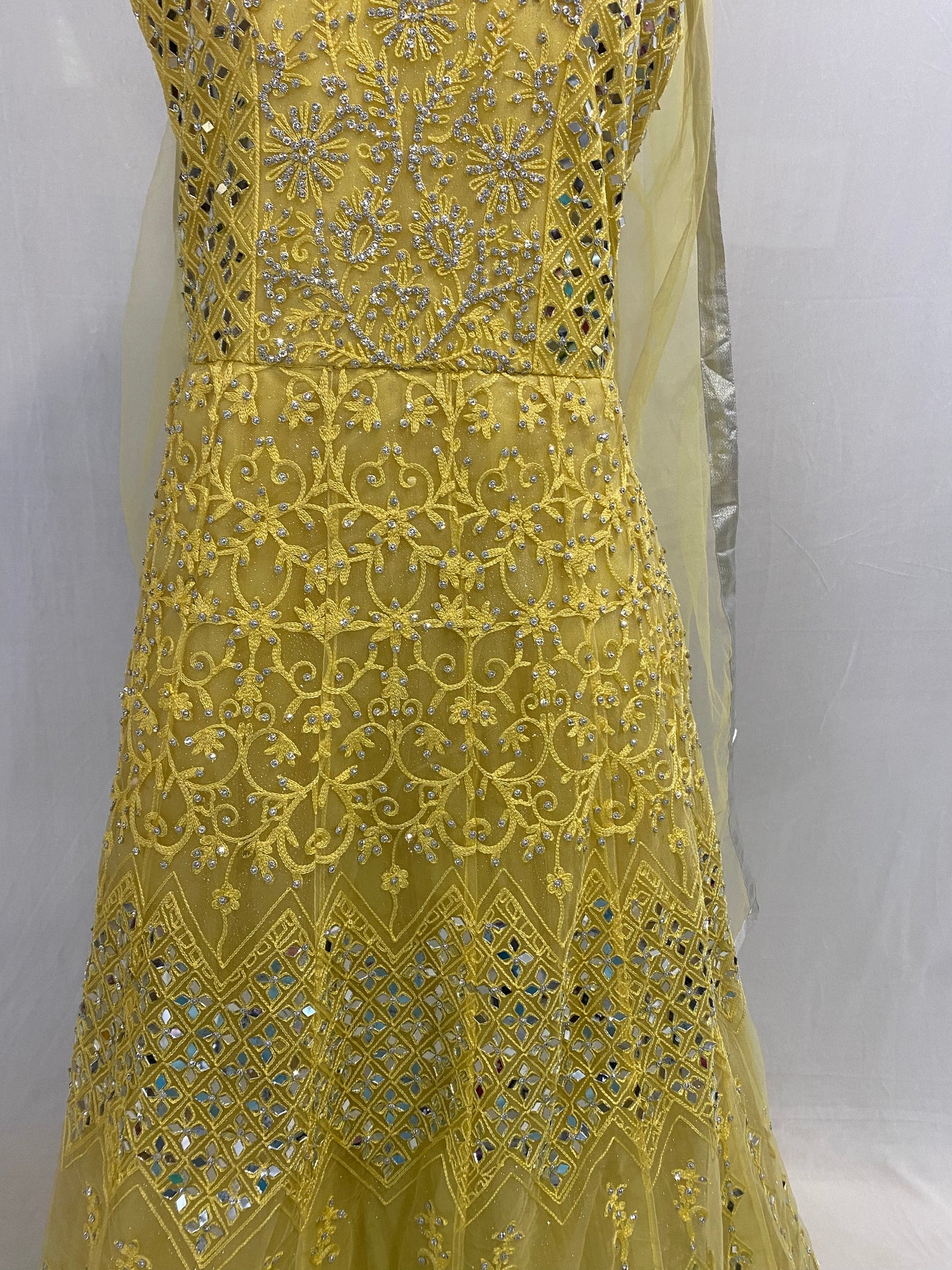 One Piece Dress with Dupatta