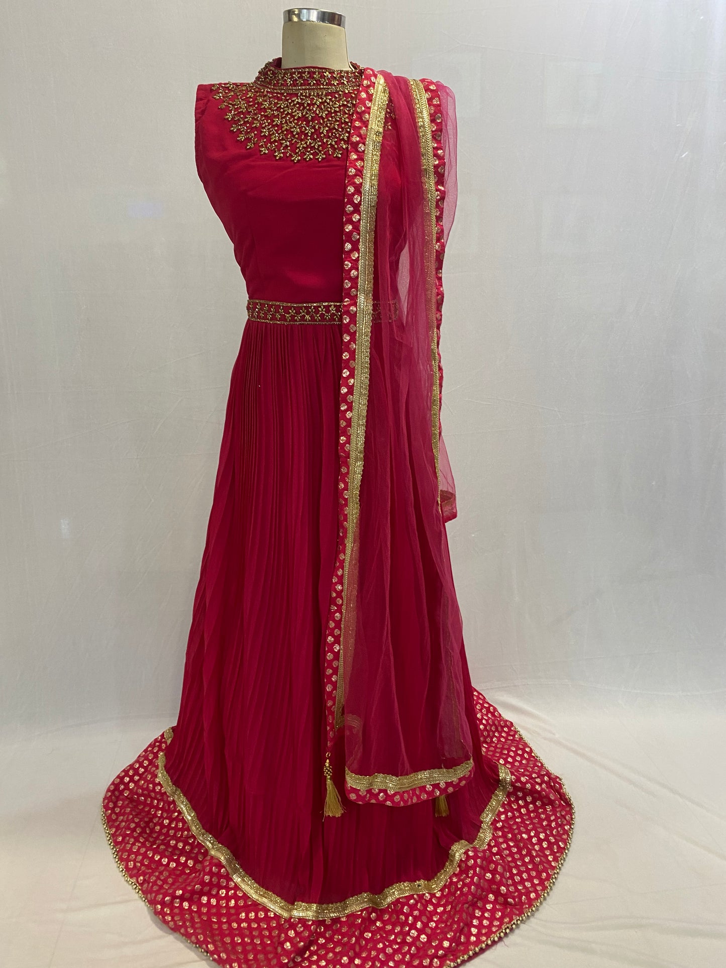 One Piece Dress with Dupatta