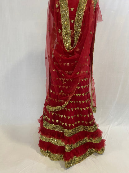 Ghagra Choli and Dupatta (Lahenga Blouse)