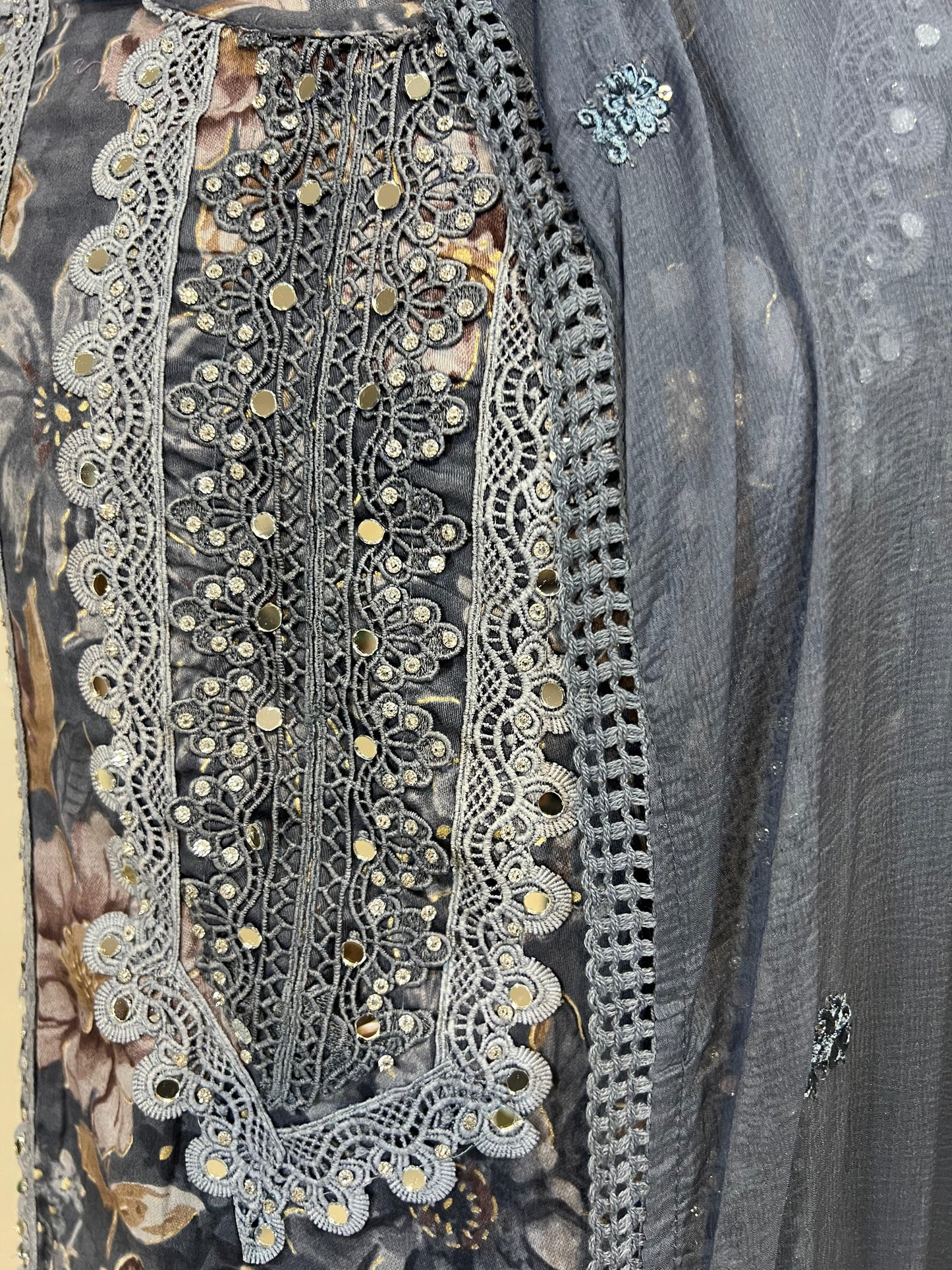 Tara Un-Stitched Dress Material