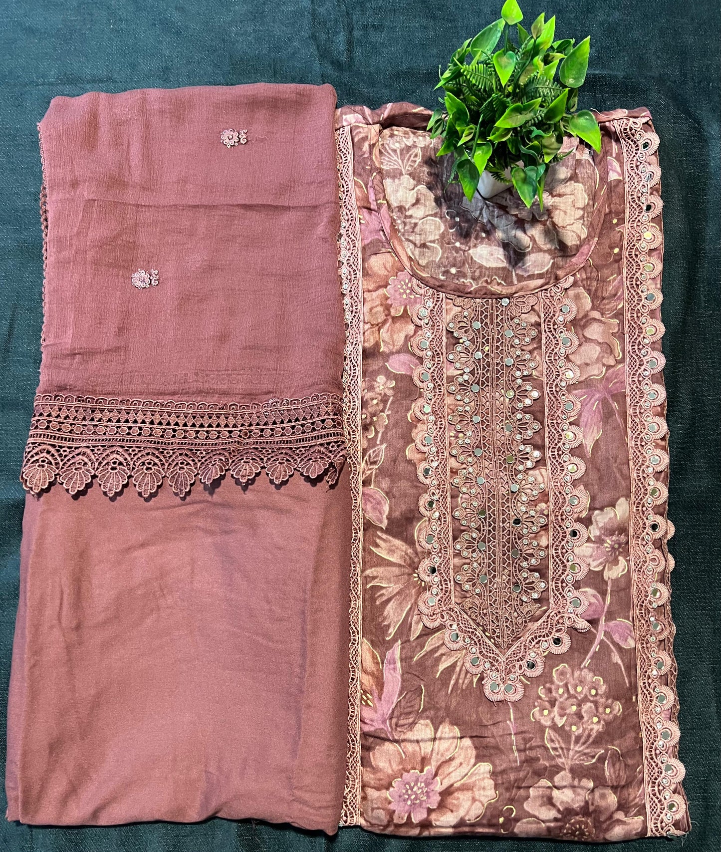 Tara Un-Stitched Dress Material