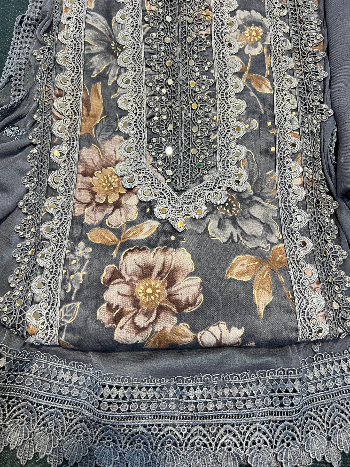 Tara Un-Stitched Dress Material